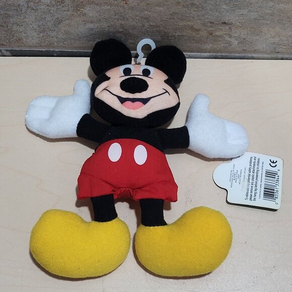 Applause Disney Mickey Mouse Flat Hanging Plush Toy - Picture 3 of 9